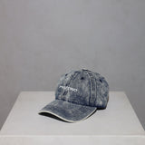 BLUE DENIM WASHED CAP